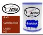 Preview: Audi, Gambia Red, LA3B / H2: 500ml Lackdose, von ATW Autoteile West.